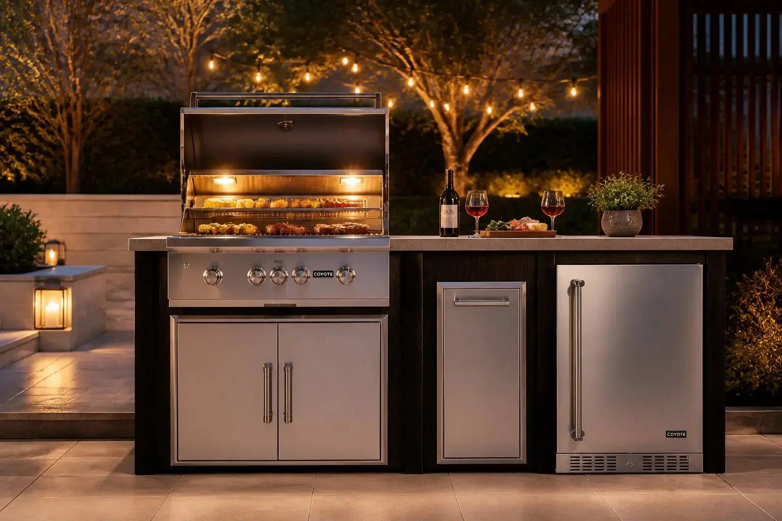 coyote grill lighting guide