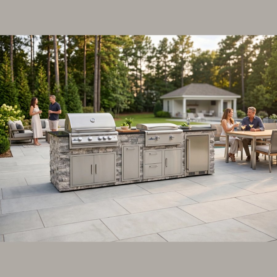 MAIN 120" Blaze Quick Ship Island Better Patio