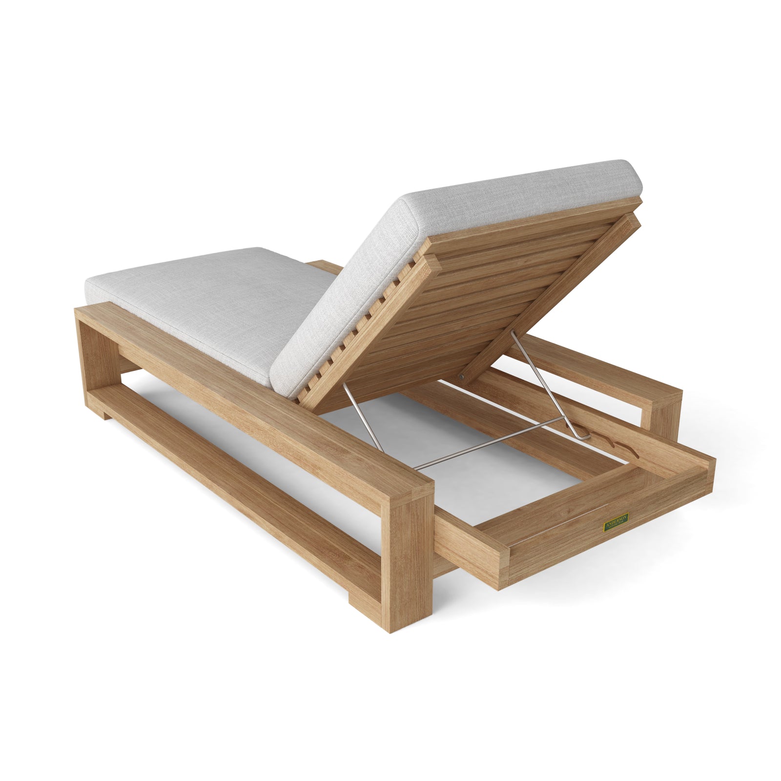 Capistrano Teak Sun Lounger | BetterPatio // BetterPatio.com