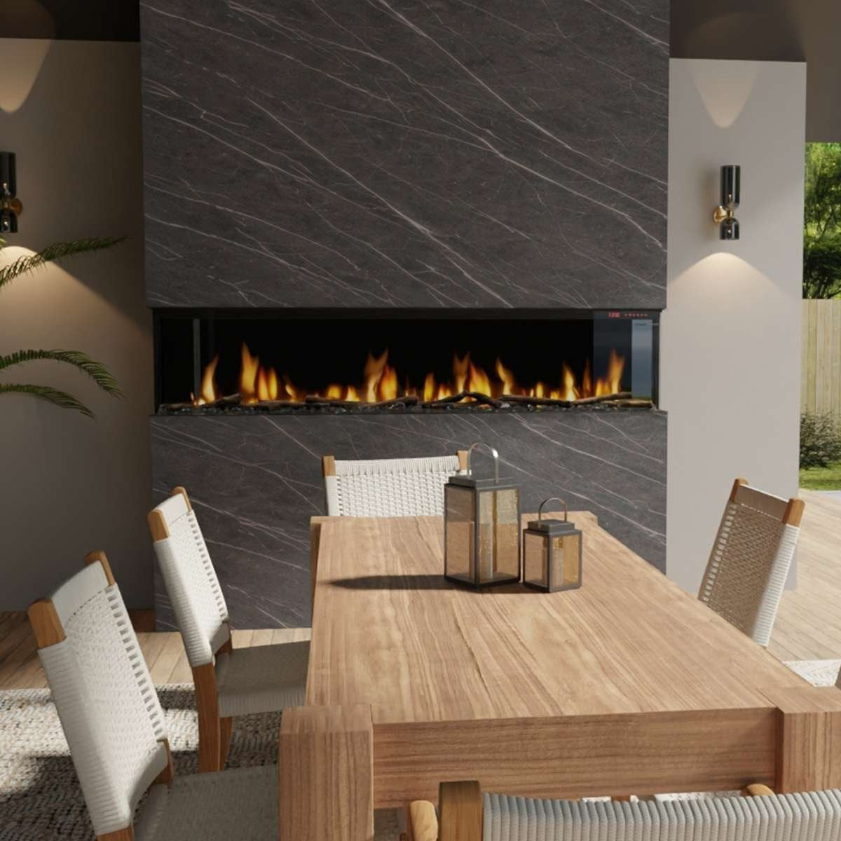 Ignite Bold 88" Linear Electric Fireplace