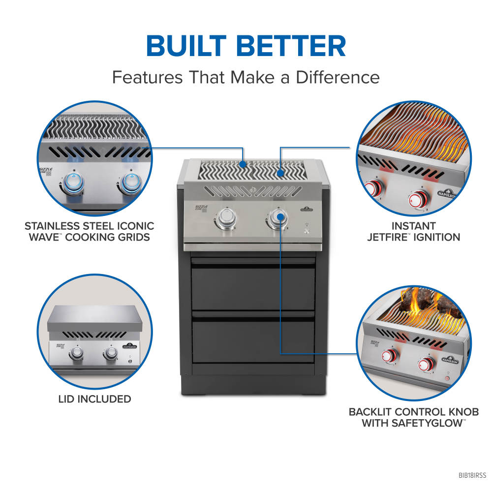 Dual Infrared Burner infographic 2