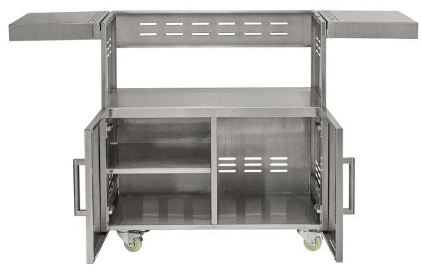 Coyote 36" Stainless Steel Charcoal Grill Cart - C3CH36CT