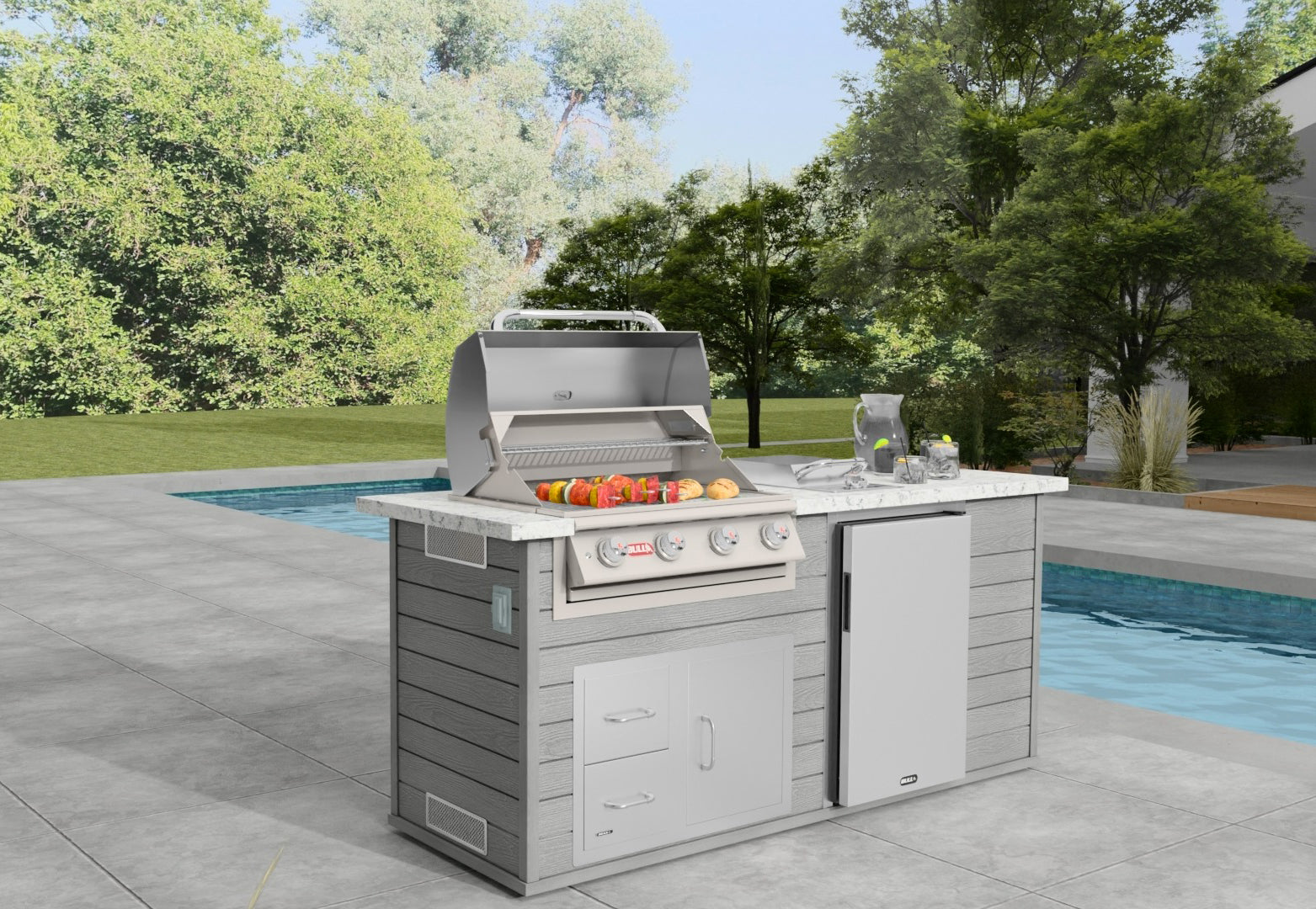 Bull Core Series Outdoor Kitchen (ODK) Island