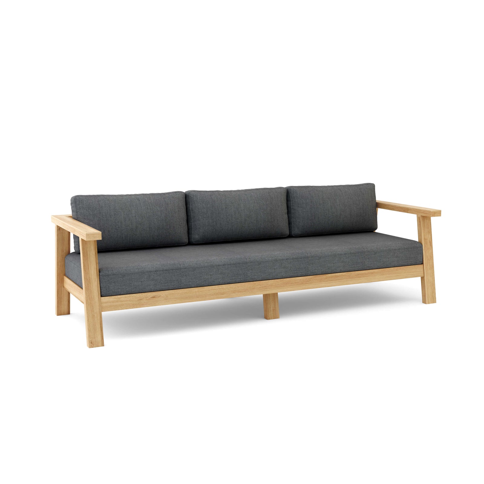 Palmero Deep Seating Sofa – Teak Outdoor Sofa