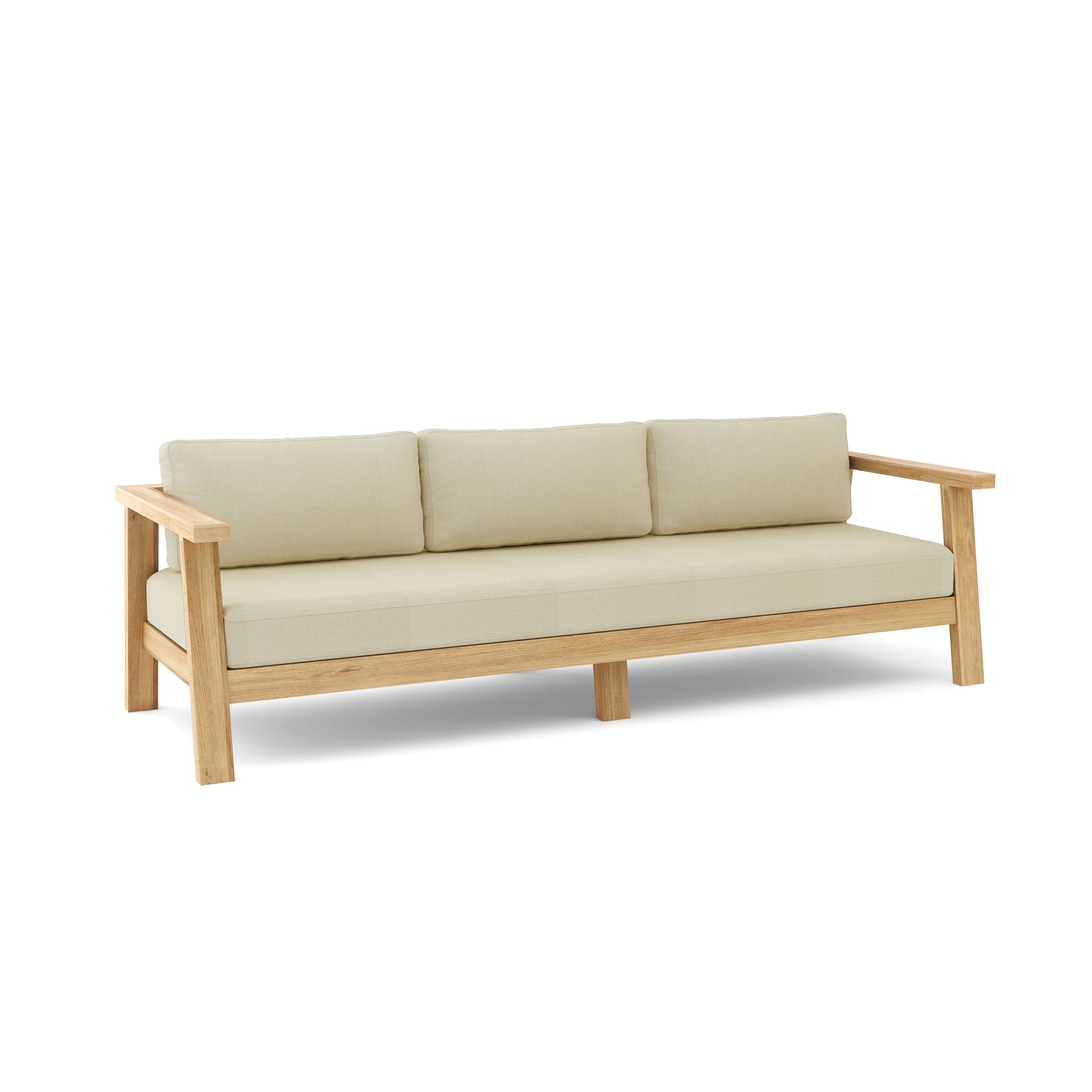 Palmero Deep Seating Sofa – Teak Outdoor Sofa