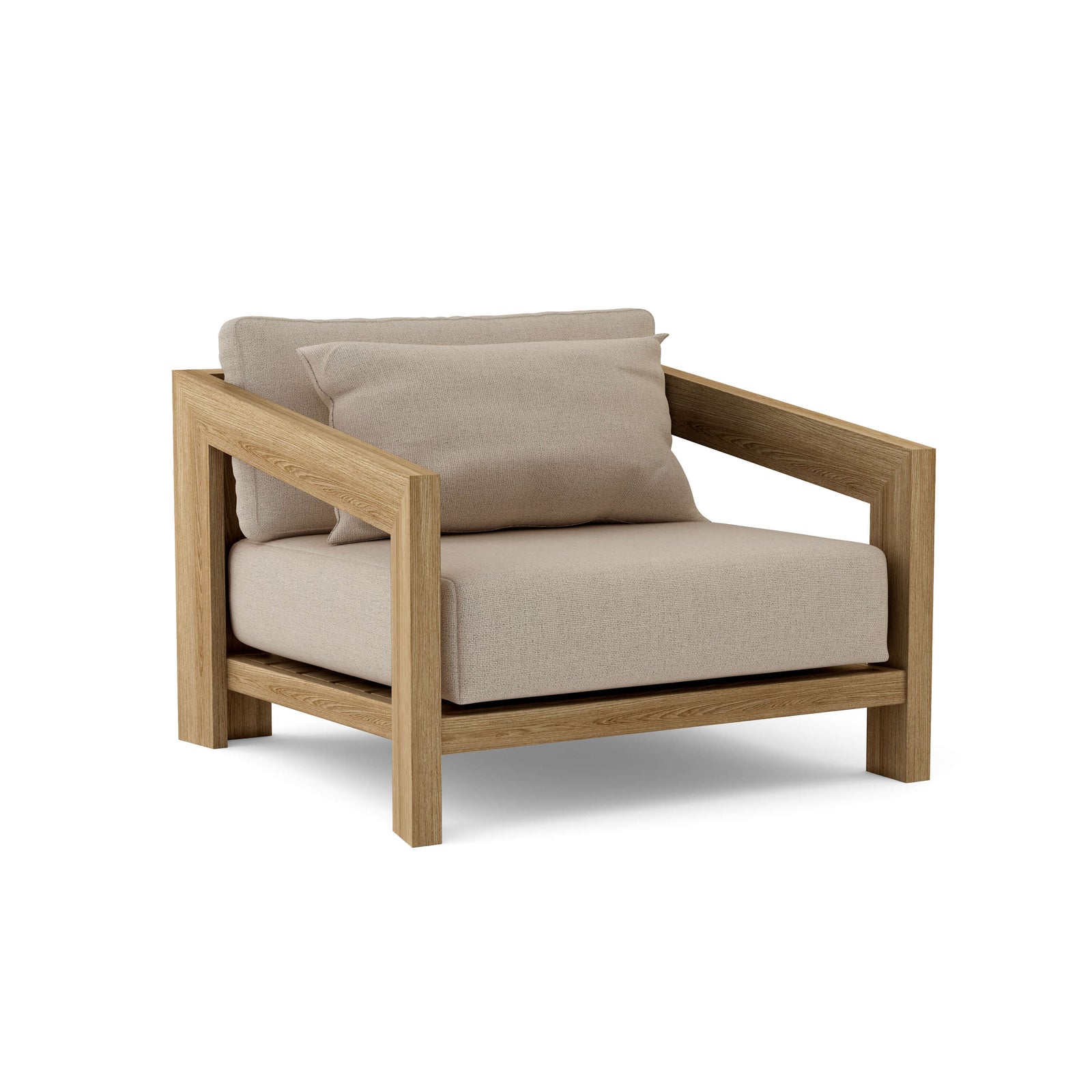 Smyrna Lounge Armchair with Sunbrella Cushions | BetterPatio // BetterPatio.com