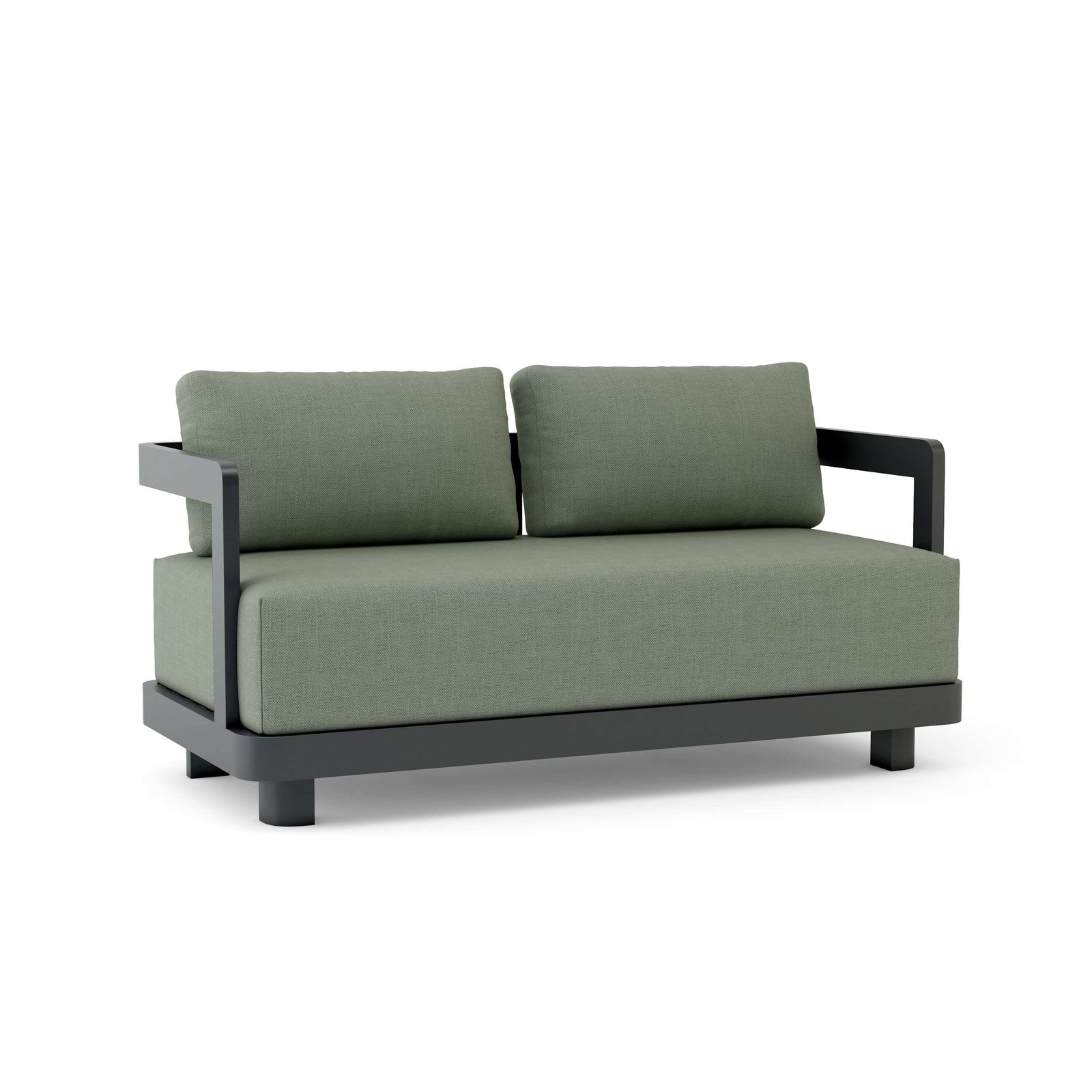 Granada Deep Seating Aluminum Loveseat with Sunbrella Cushions | BetterPatio // BetterPatio.com