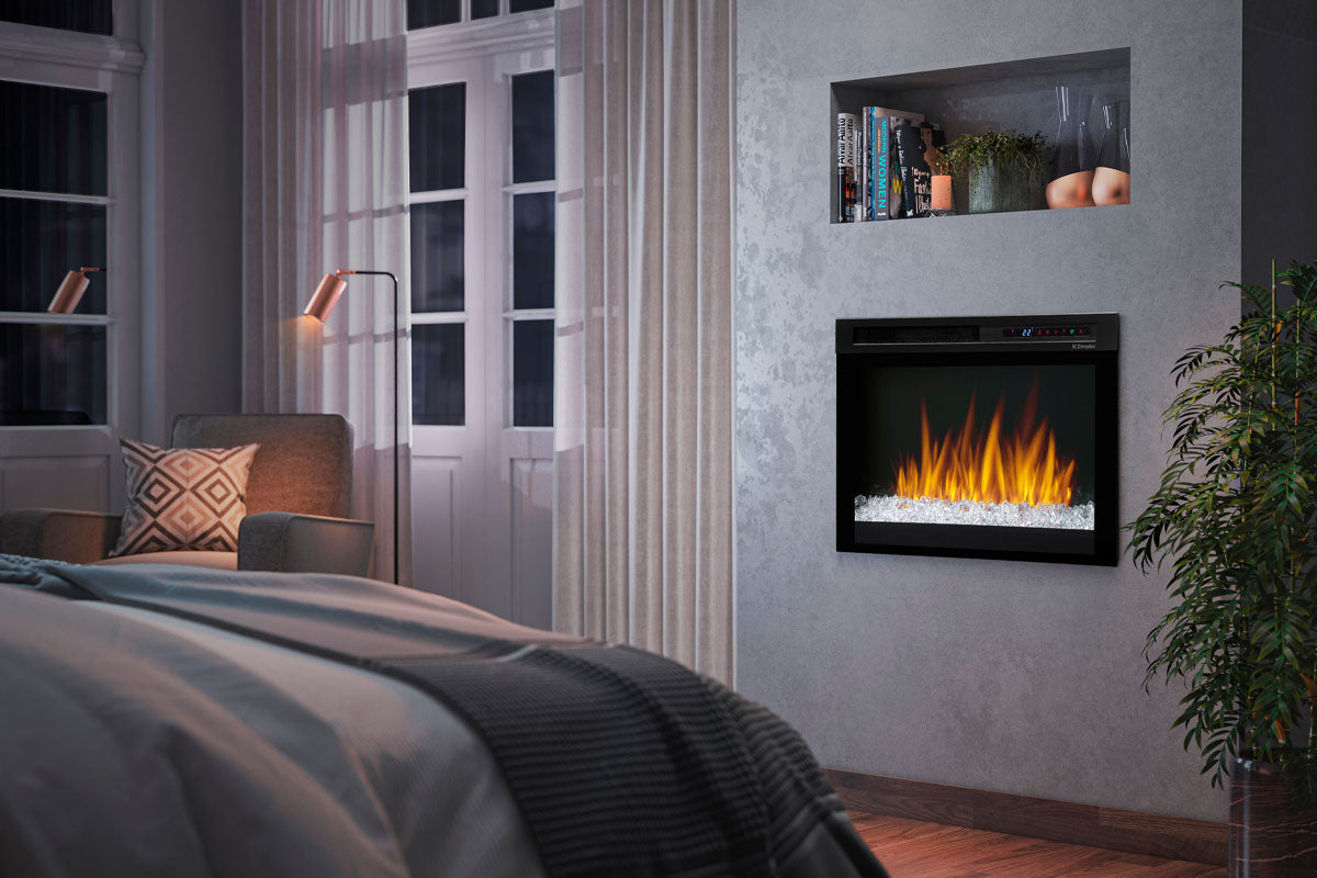 Dimplex XHD26G electric firebox front view