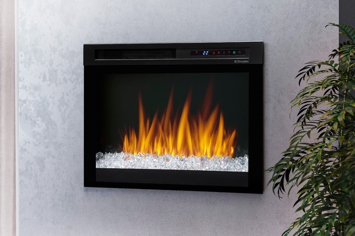 Dimplex XHD26G Nova 26 inch electric firebox close view