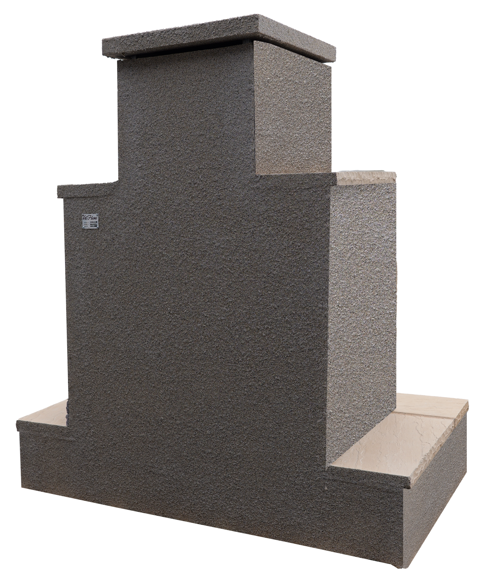 Cal Flame 78 inch Outdoor Fireplace FRP-908-3