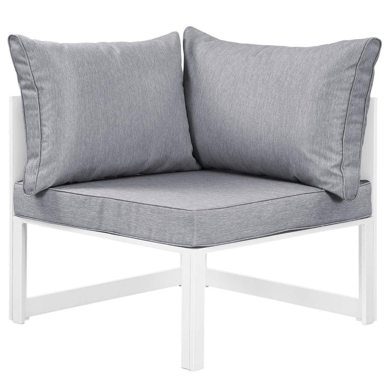 Fortuna 6 Piece Outdoor Patio Sectional Sofa Set by Modway