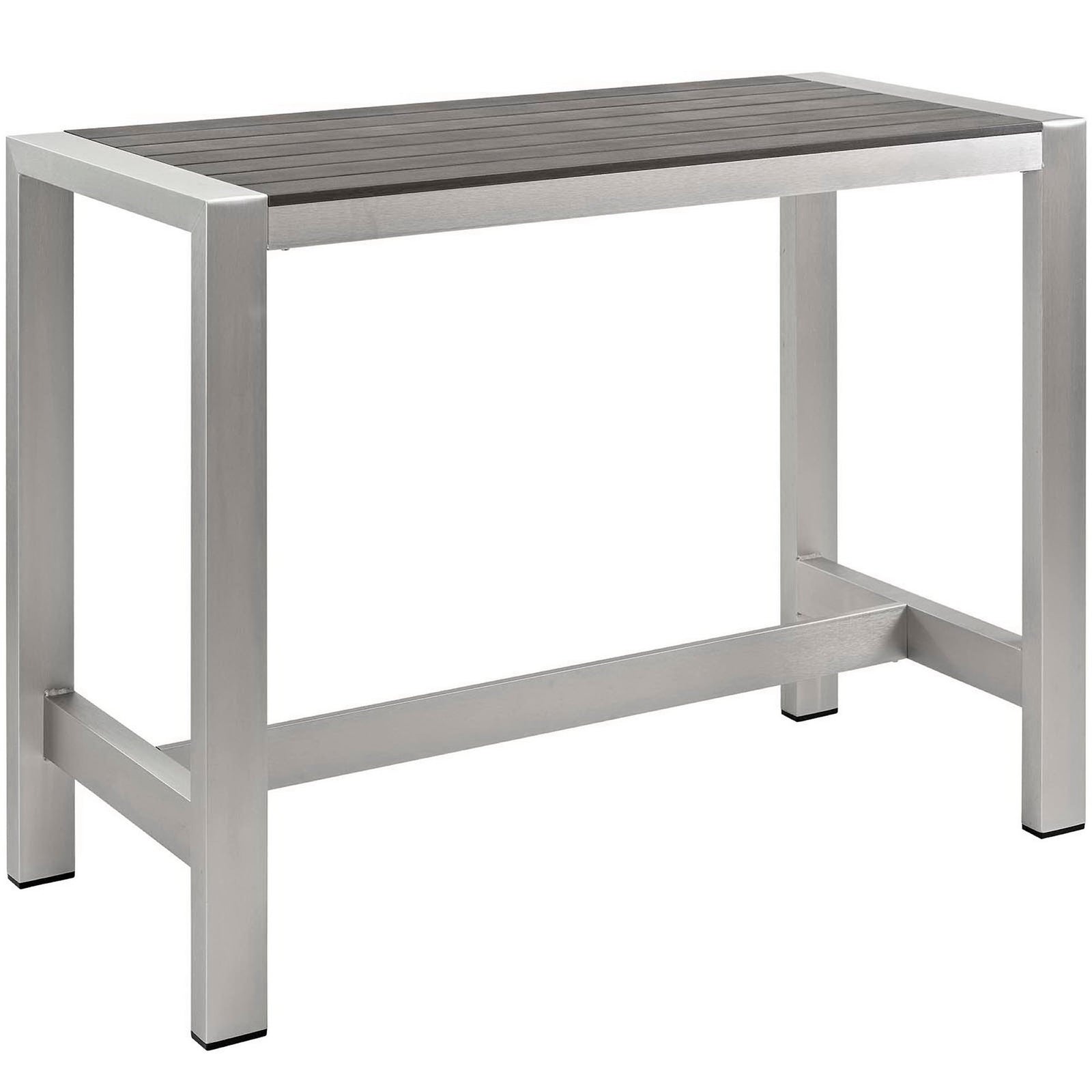 Shore 5 Piece Outdoor Patio Aluminum Dining Set by Modway