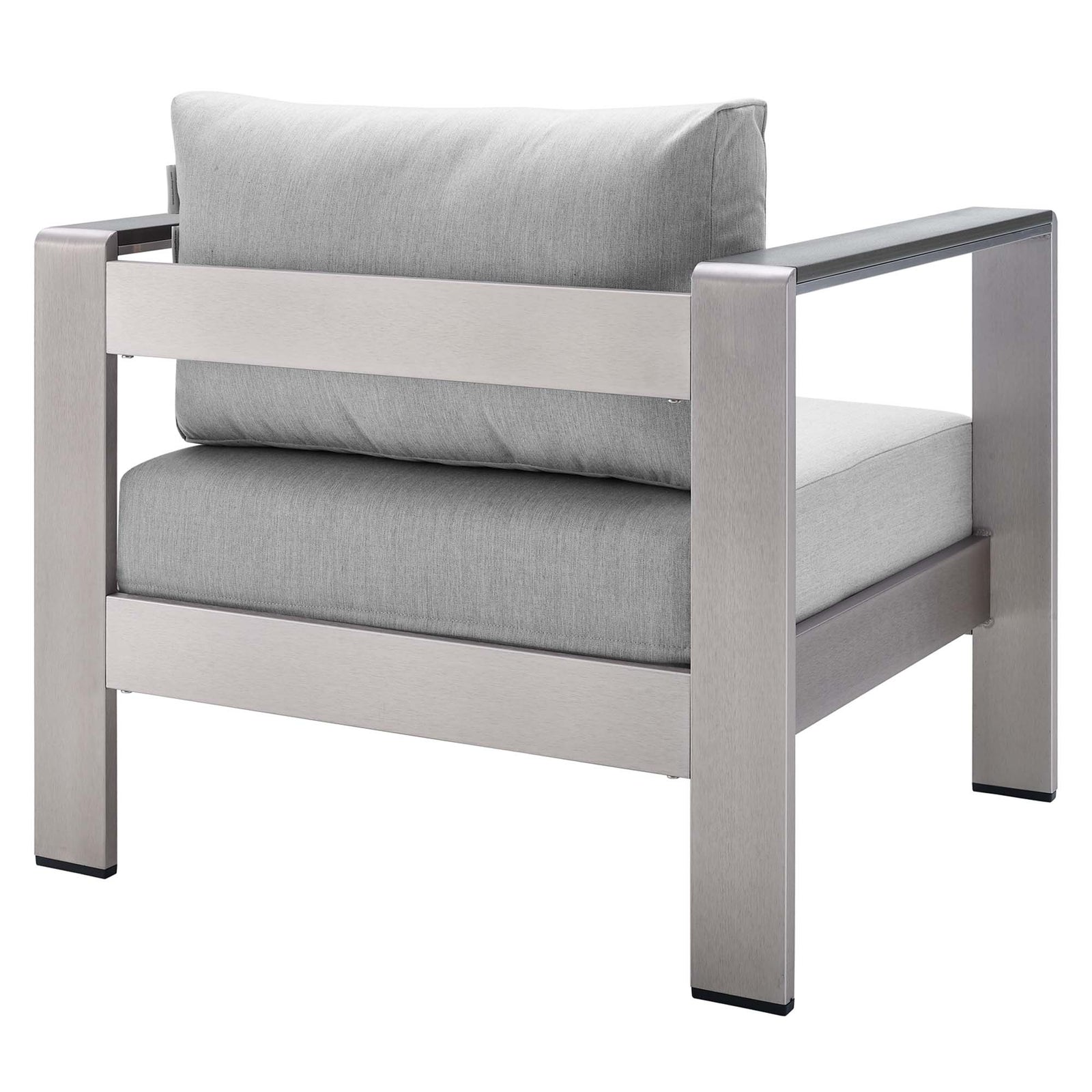 Shore Sunbrella® Fabric Aluminum Outdoor Patio Armchair by Modway