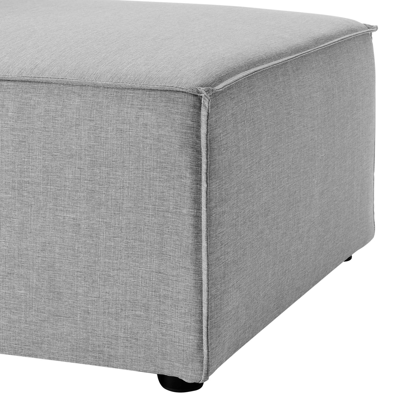 Saybrook 3-Piece Outdoor Patio Upholstered Sectional Sofa by Modway