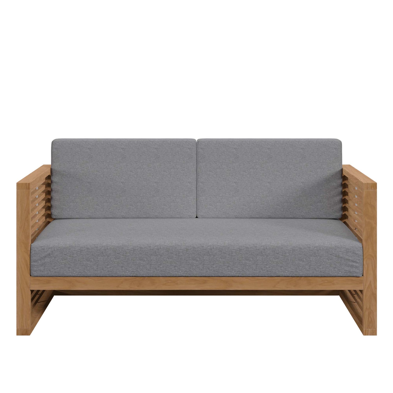 Carlsbad Teak Wood Outdoor Patio Loveseat by Modway