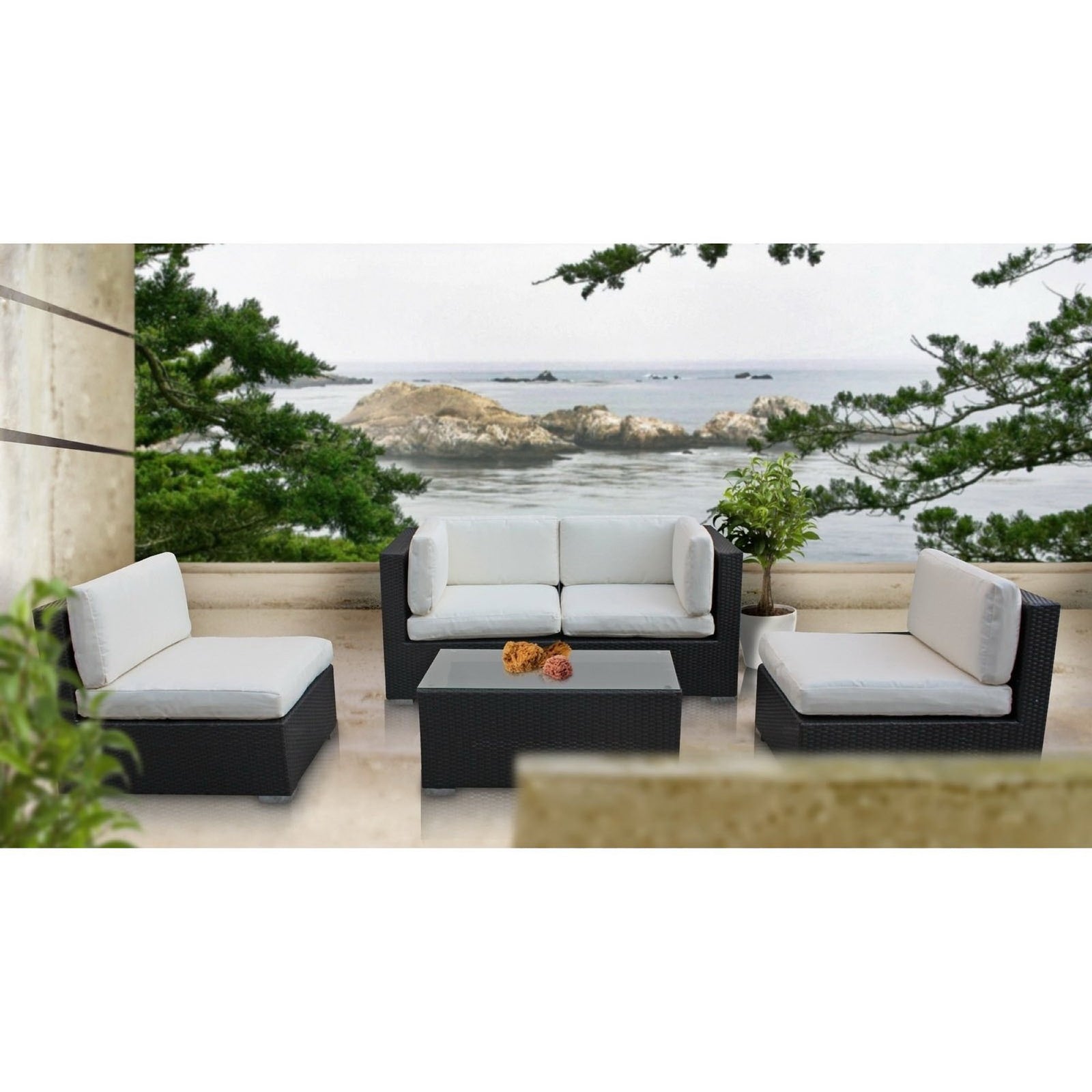 Camfora 5 Piece Outdoor Patio Sectional Set by Modway