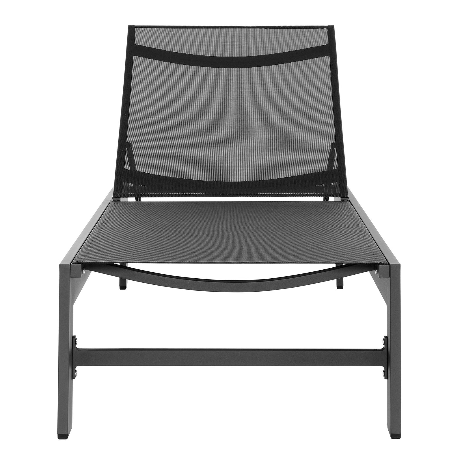 Tahoe Outdoor Patio Mesh and Aluminum Chaise Lounge by Modway