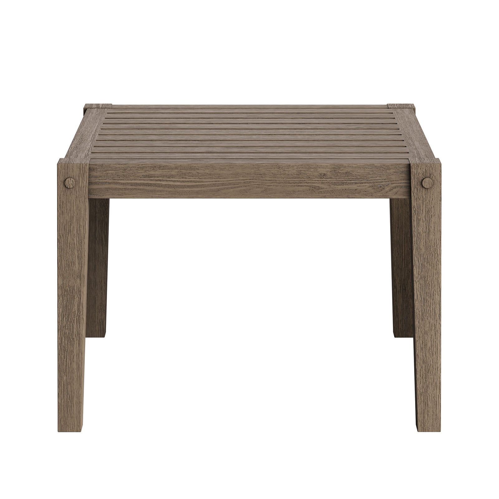 Northlake Square Outdoor Patio Teak Side Table by Modway