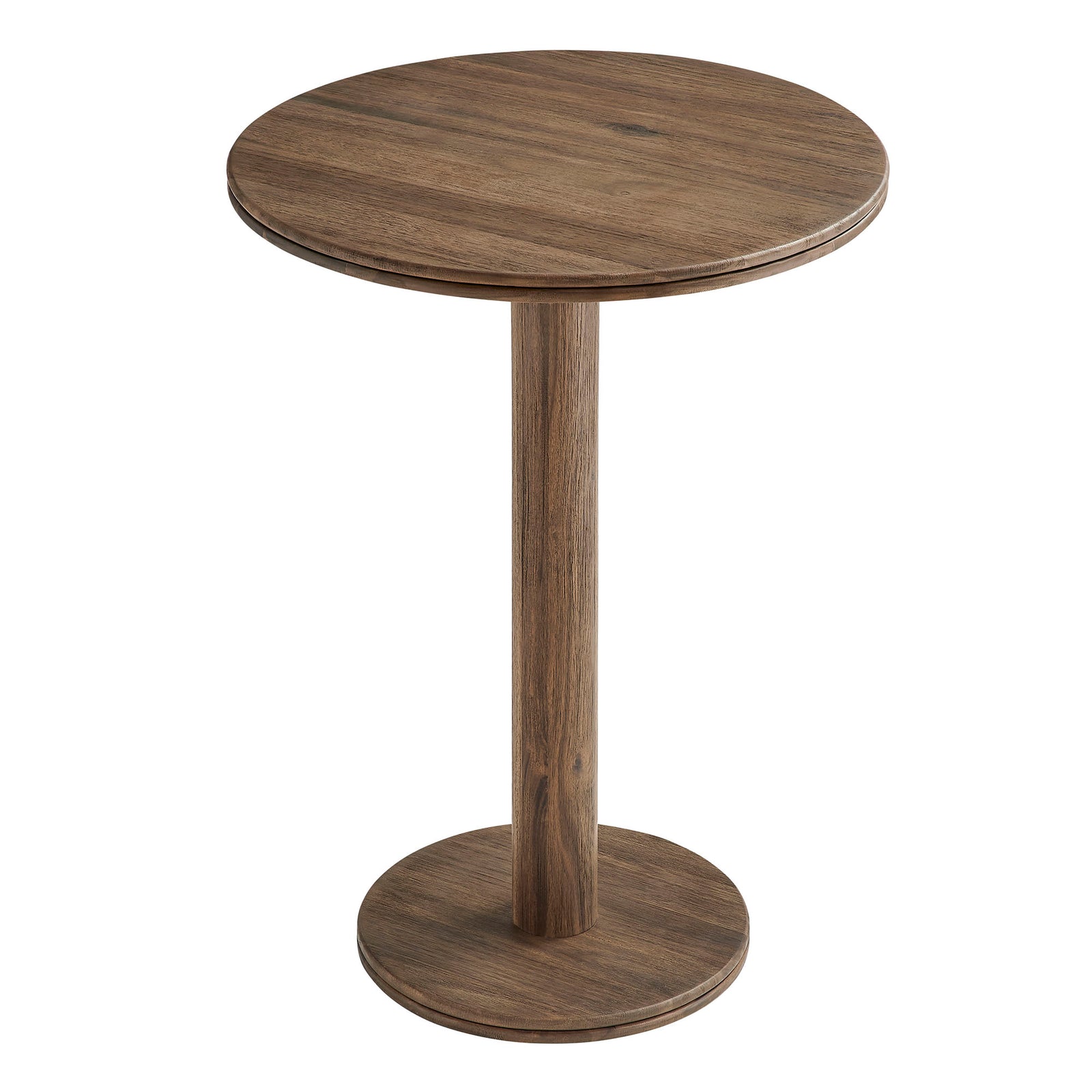 Neo 5-Piece Round Indoor - Outdoor Patio Round Patio Bar Table And Stool Set by Modway