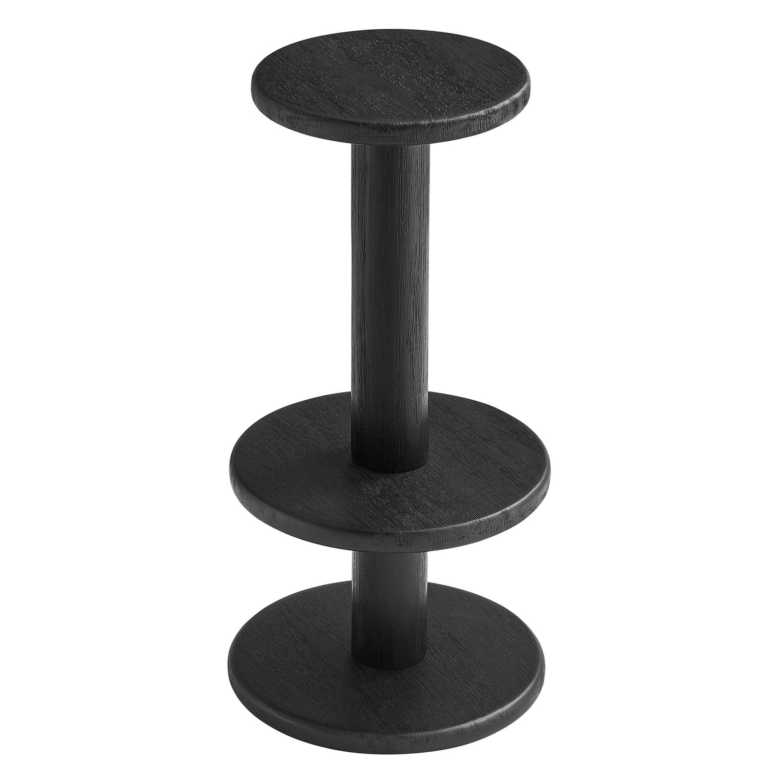 Neo 5-Piece Round Indoor - Outdoor Patio Round Patio Bar Table And Stool Set by Modway
