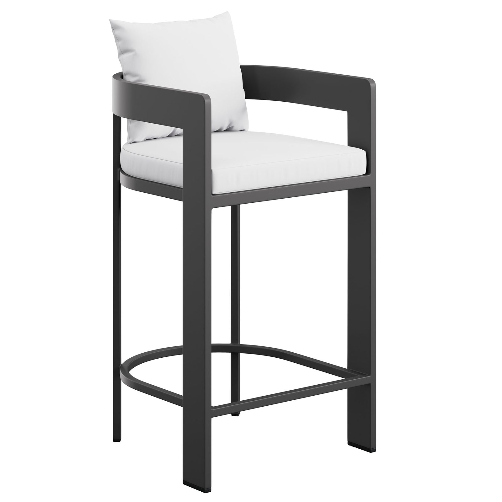 Tahoe Outdoor Patio Patio Aluminum Bar Chair by Modway