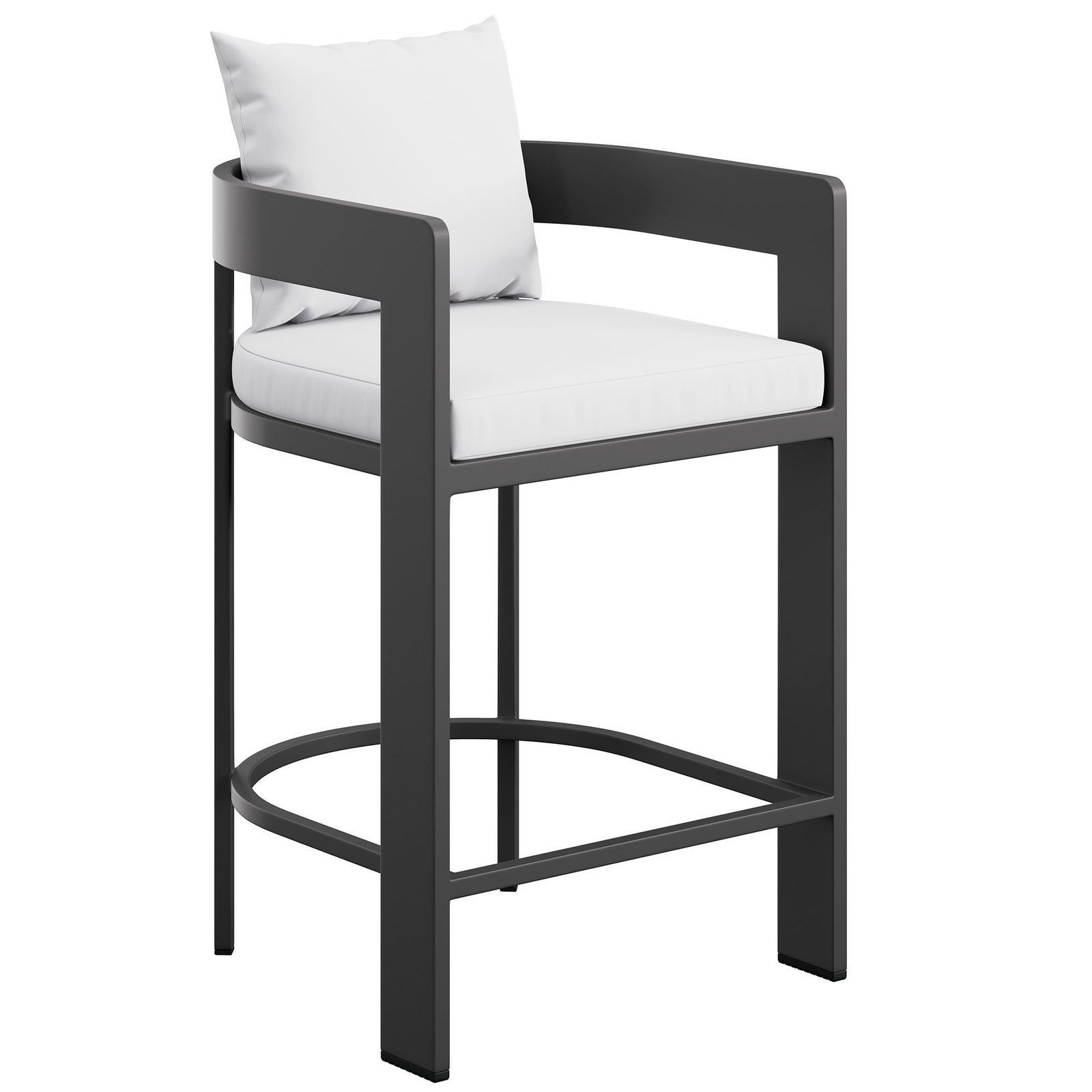 Tahoe Outdoor Patio Patio Aluminum Counter Stool by Modway