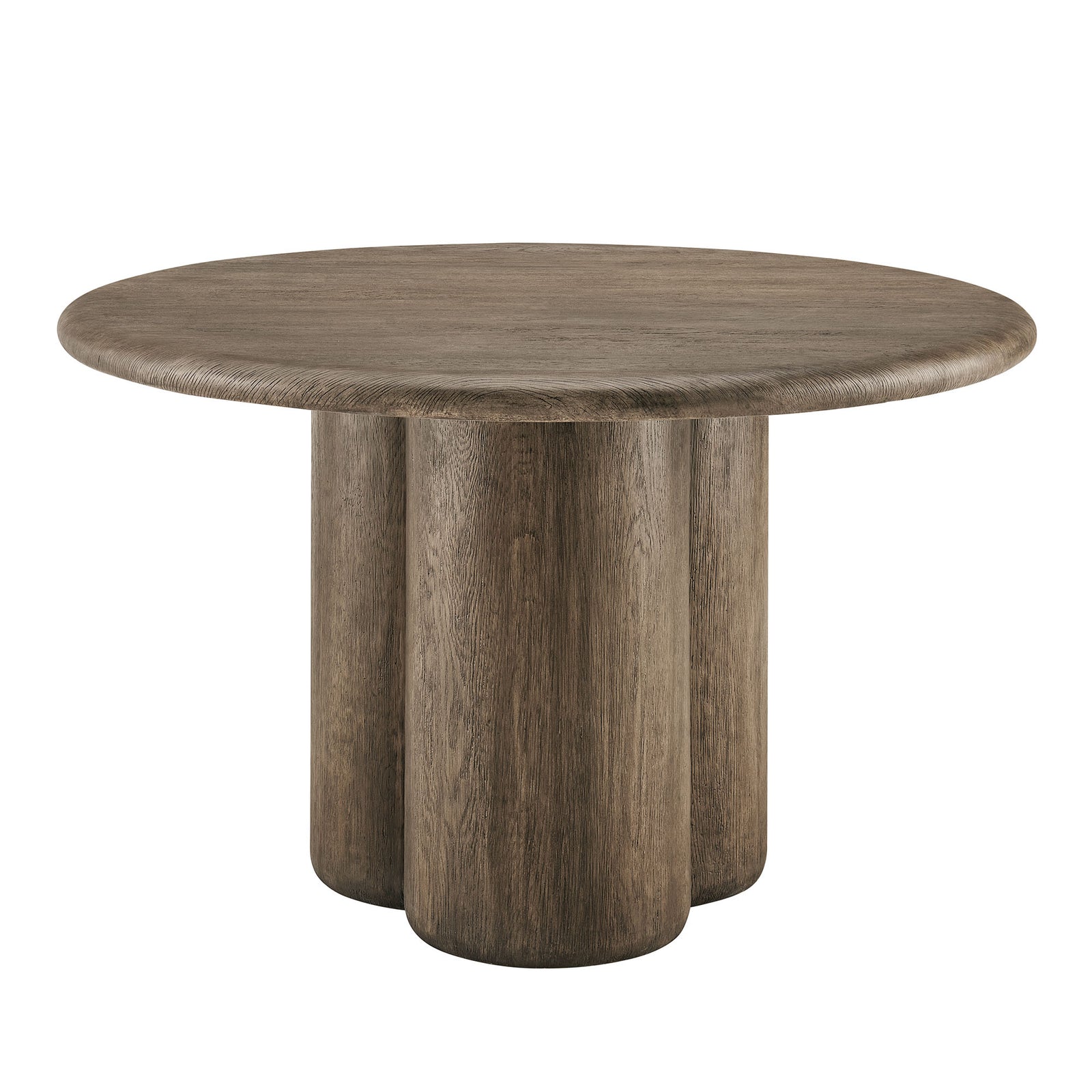 Tori 48 Inch Round Indoor and Outdoor Patio Dining Table by Modway