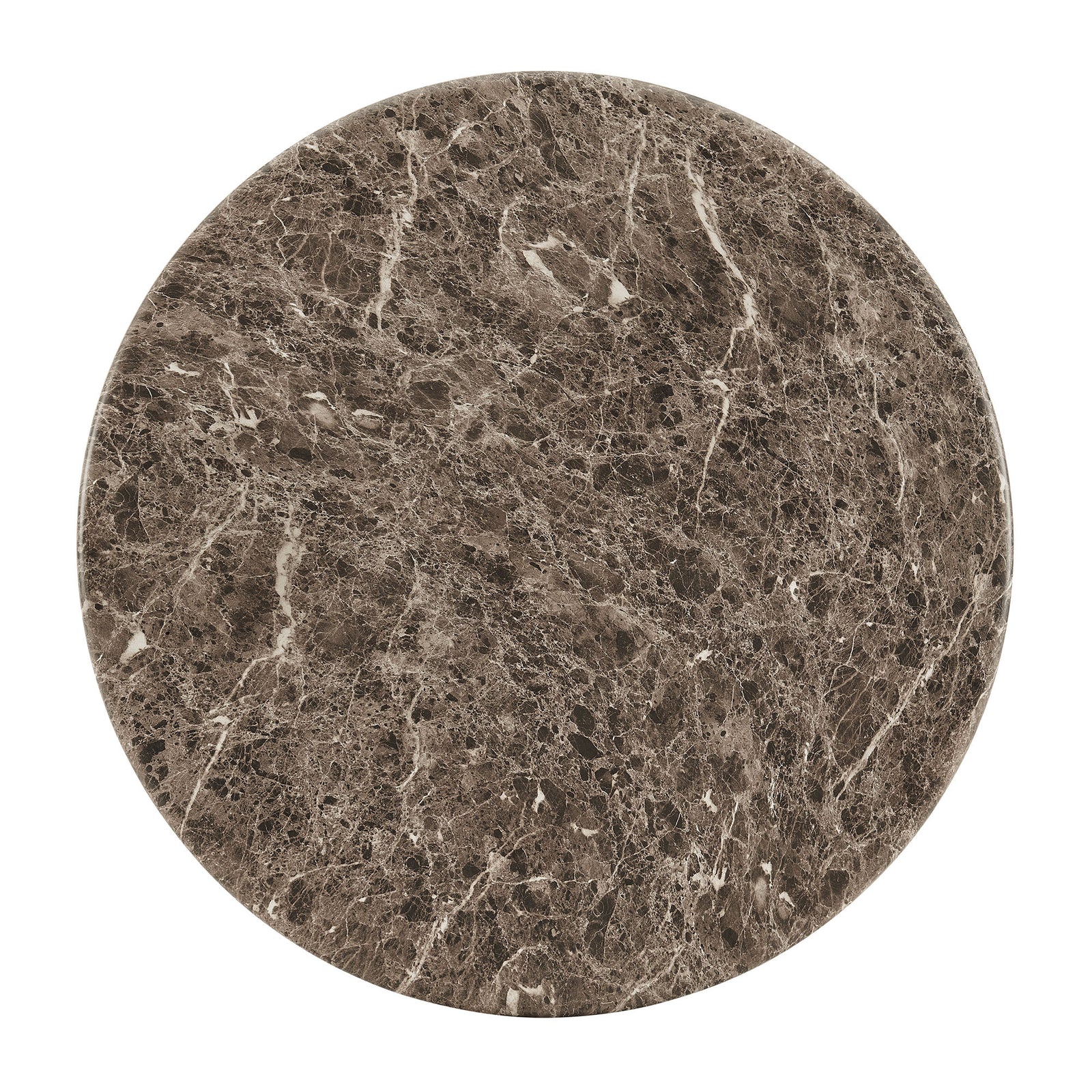 Pietra Indoor Outdoor Patio Round Coffee Table by Modway