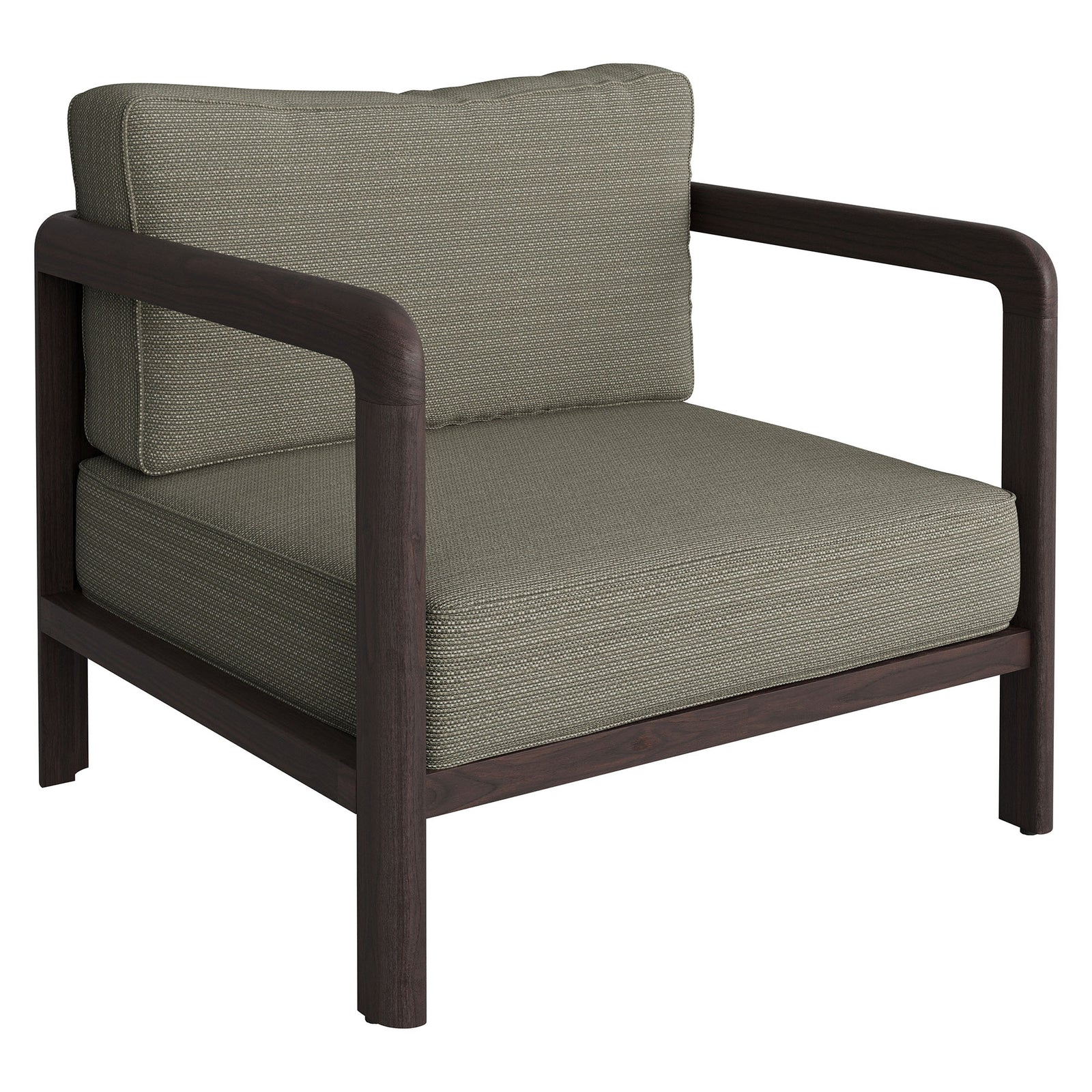 Kona Outdoor Patio Teak Wood Armchair by Modway