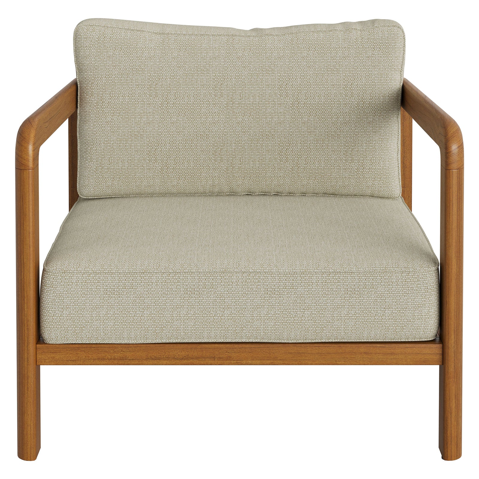 Kona 3-Piece Outdoor Patio Teak Wood Furniture Set by Modway