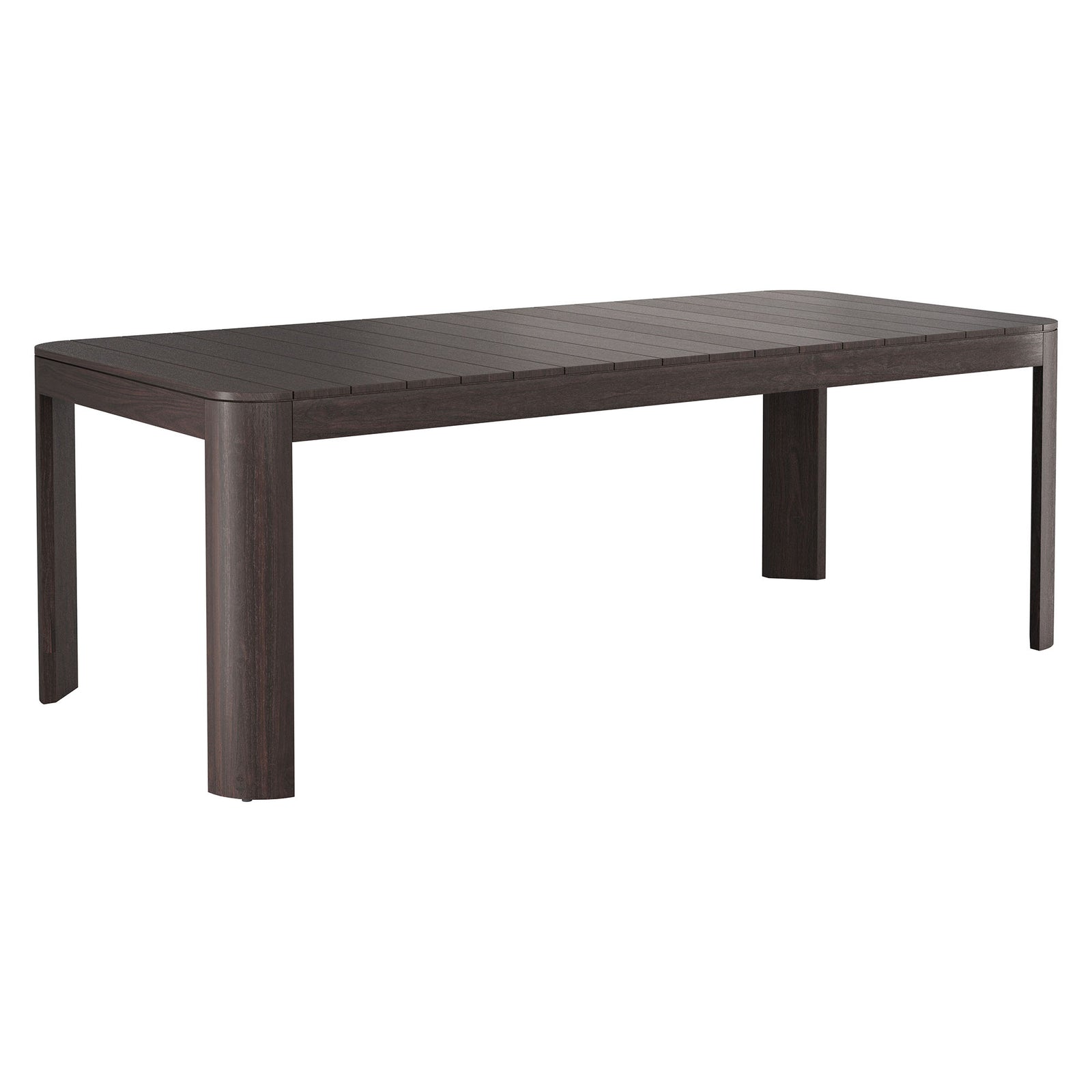 Kona 87 Inch Outdoor Patio Teak Wood Dining Table by Modway
