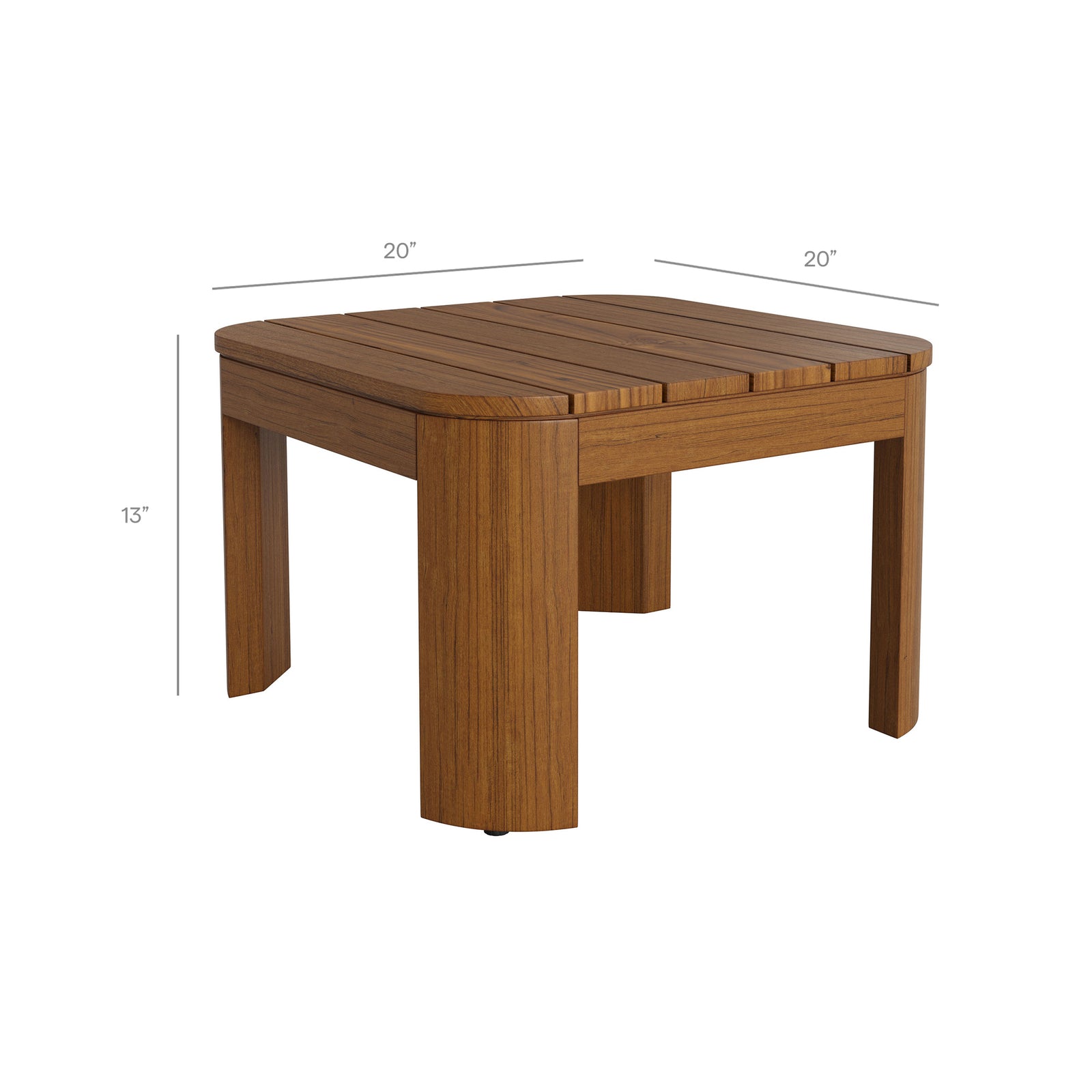 Kona 3-Piece Outdoor Patio Teak Wood Chaise Lounge Set by Modway