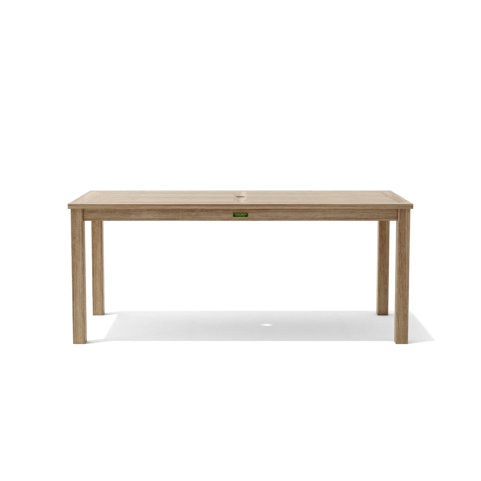 Sonoma 7-Piece Teak Rectangular Outdoor Dining Set | BetterPatio // BetterPatio.com