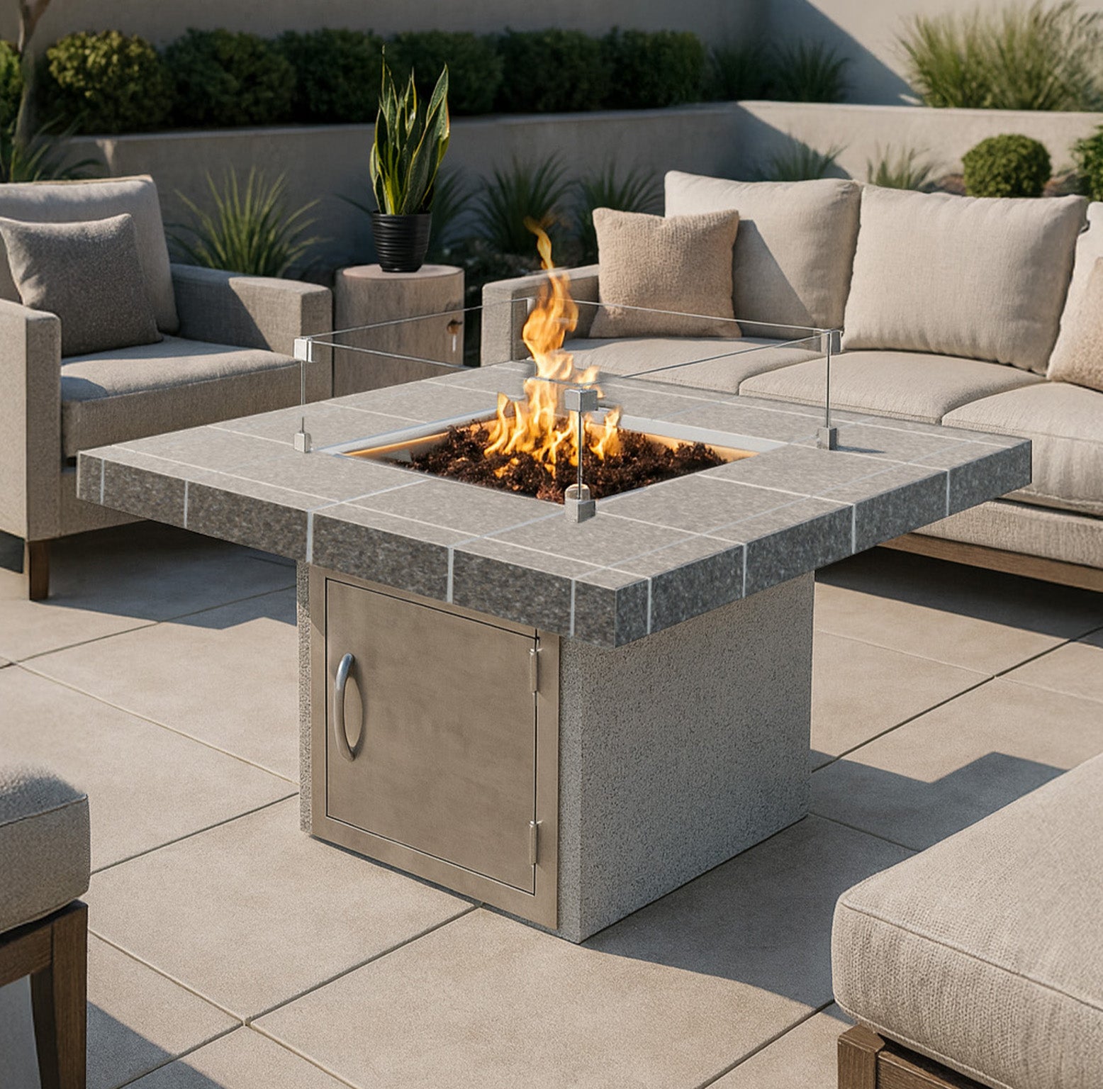 Mesa S201M Fire Pit - environment view