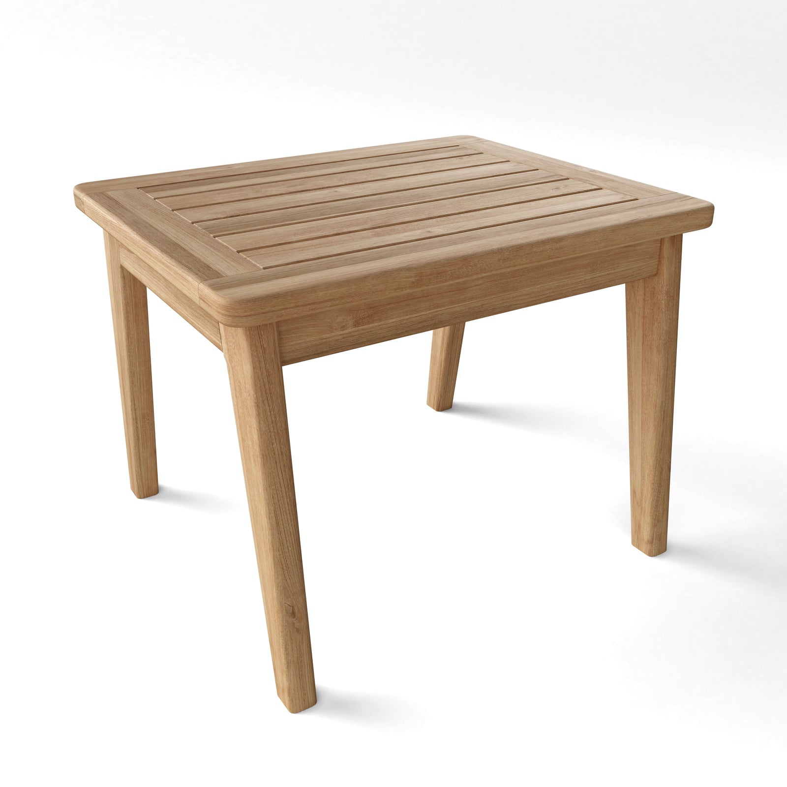 Amalfi Side Table – Teak Outdoor Accent Table