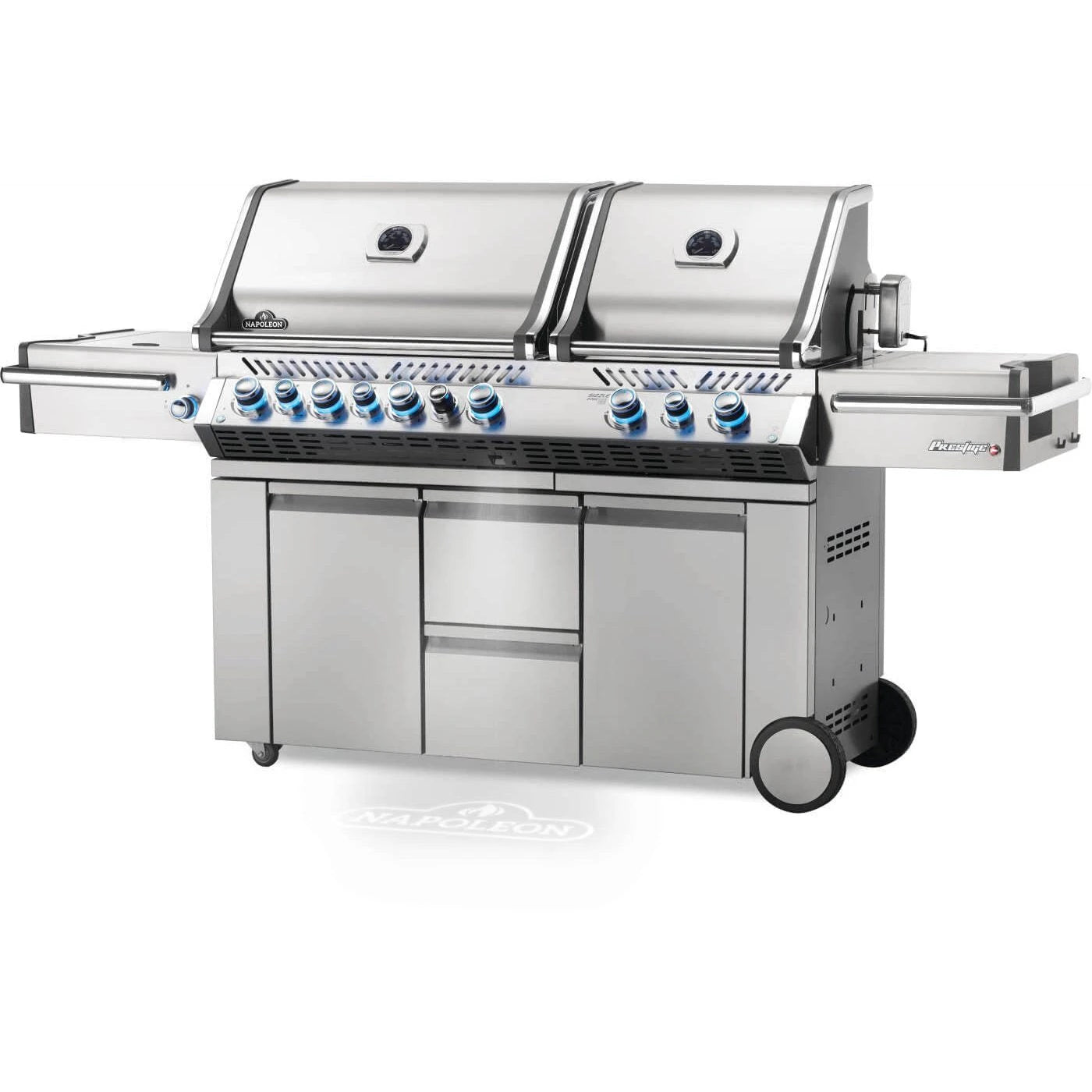 Napoleon PRESTIGE PRO™ 825 RSBI with Power Side Burner, Infrared Rear & Bottom Burners Napoleon