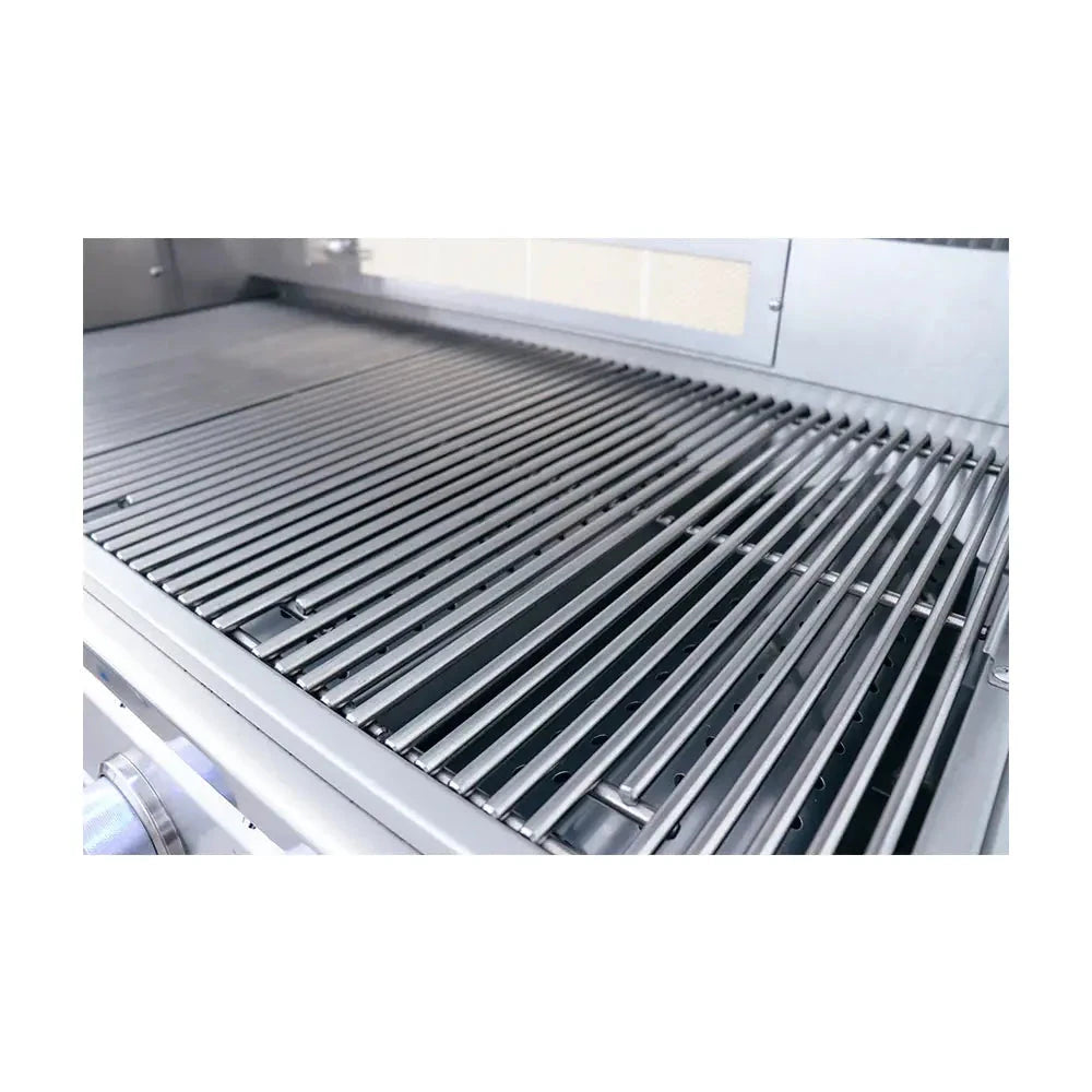 RCS 38 Inch Cutlass Pro Grill RC38BL - installed in outdoor kitchen island
