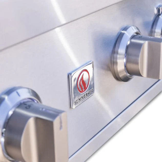 Summerset Sizzler Pro 32-Inch 4-Burner Built-In Gas Grill with Infrared Back Burner