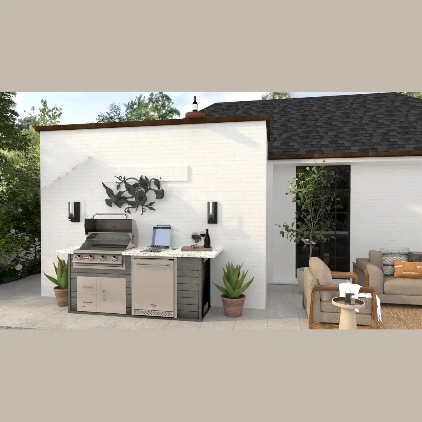 Bull Core Series Outdoor Kitchen (ODK) Island Bull BBQ