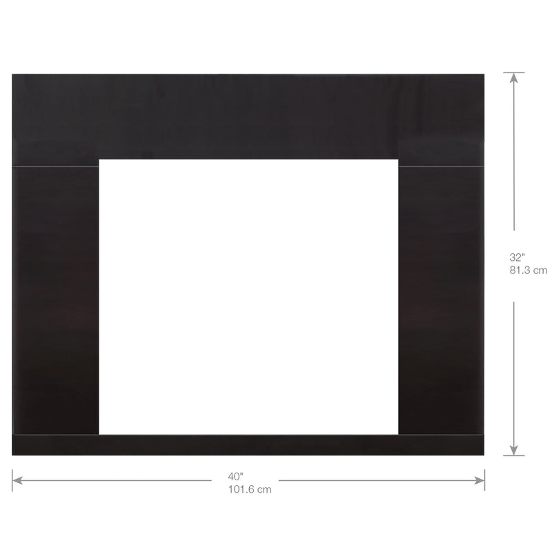 Dimplex Revillusion 40 inch trim close up