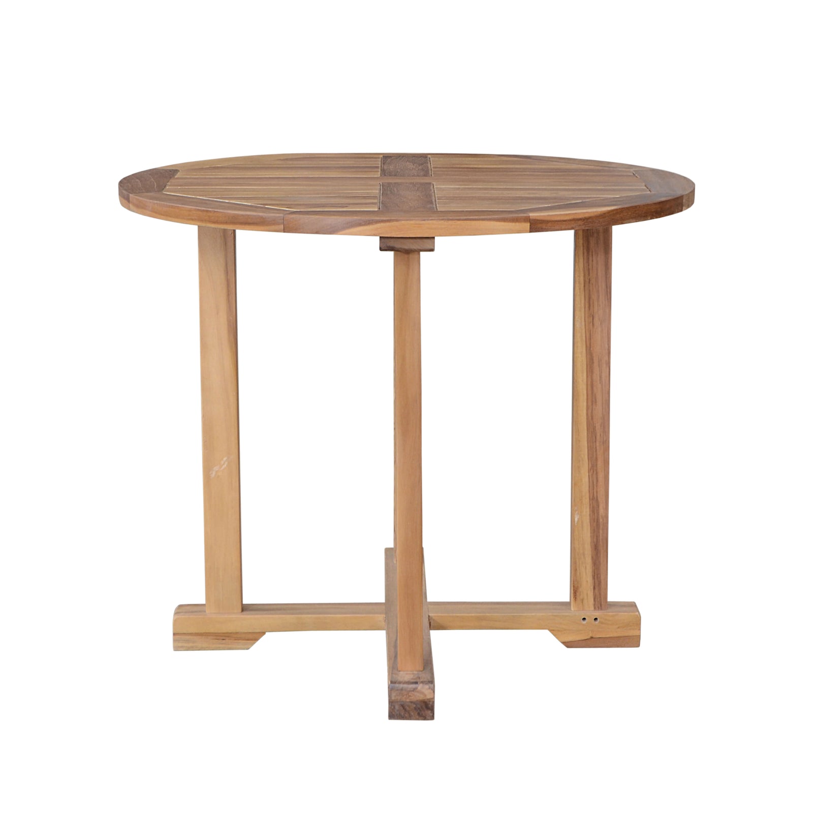 Descanso Windham 5-Piece Teak Outdoor Dining Set | BetterPatio // BetterPatio.com