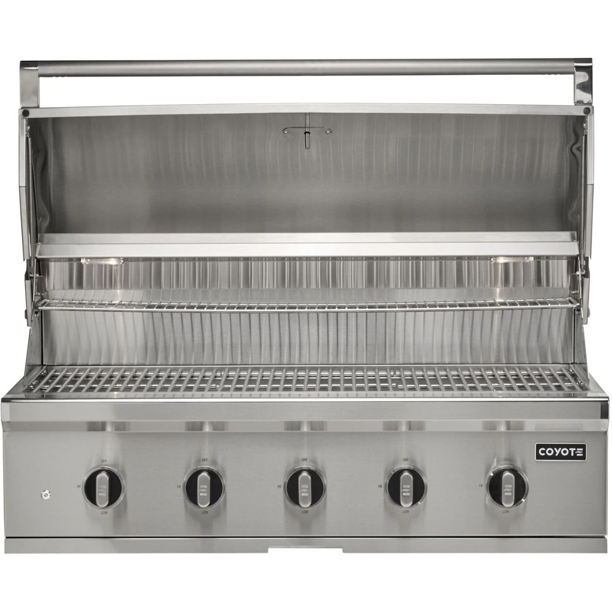 Coyote Outdoor C-Series 42 inch Built In Grill with Five Infinity Burners C3CL42