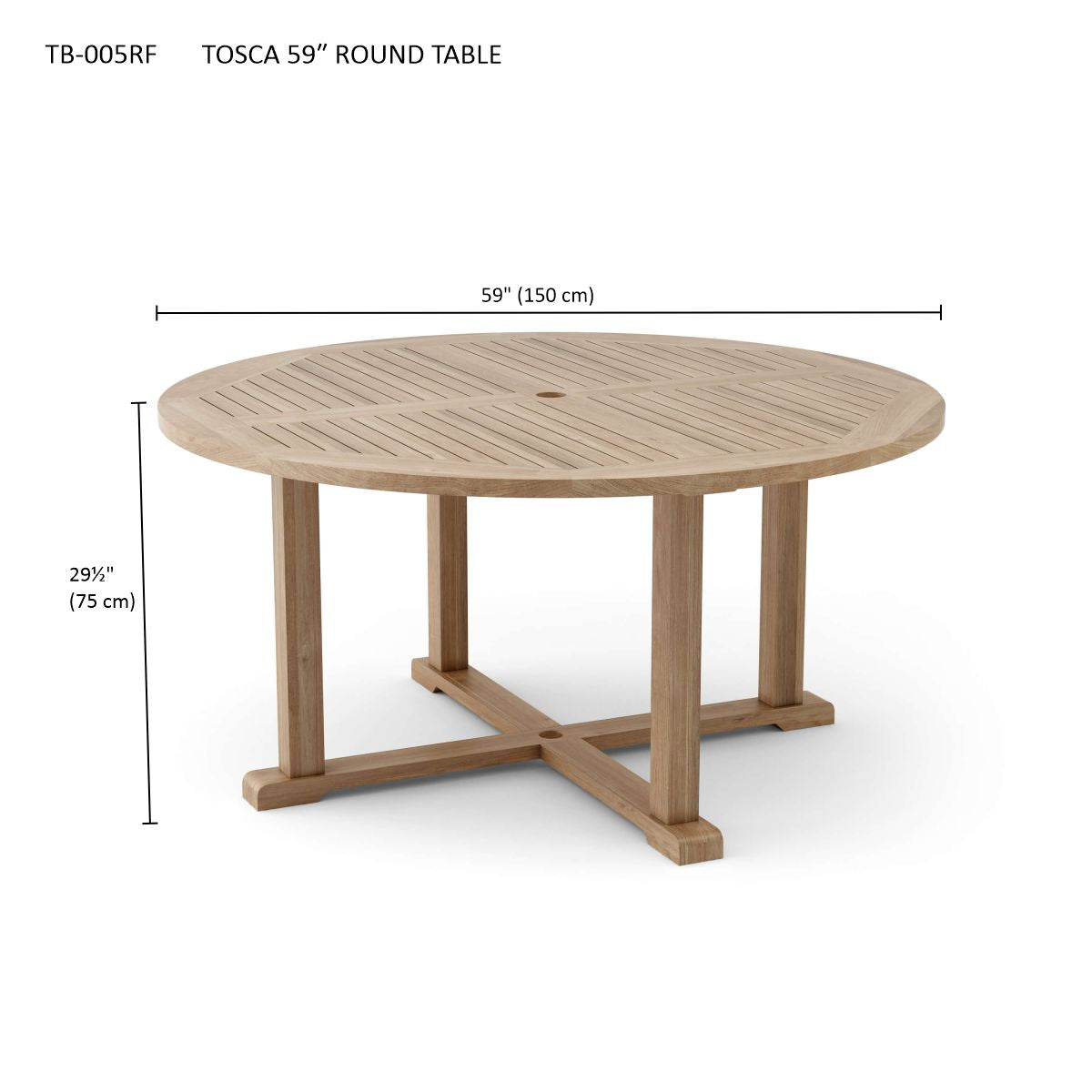 Bahama 20" Mini Side Table – Teak Outdoor & Indoor | BetterPatio