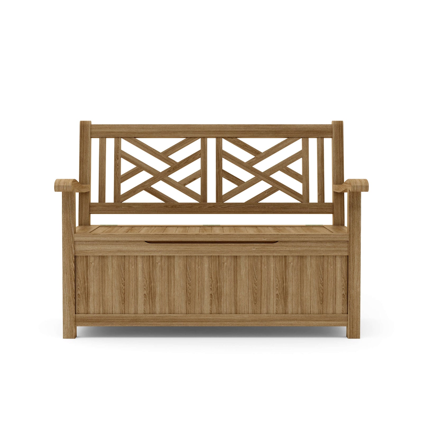 Del-Amo Teak Storage Bench – Outdoor Seating & Storage | BetterPatio // BetterPatio.com