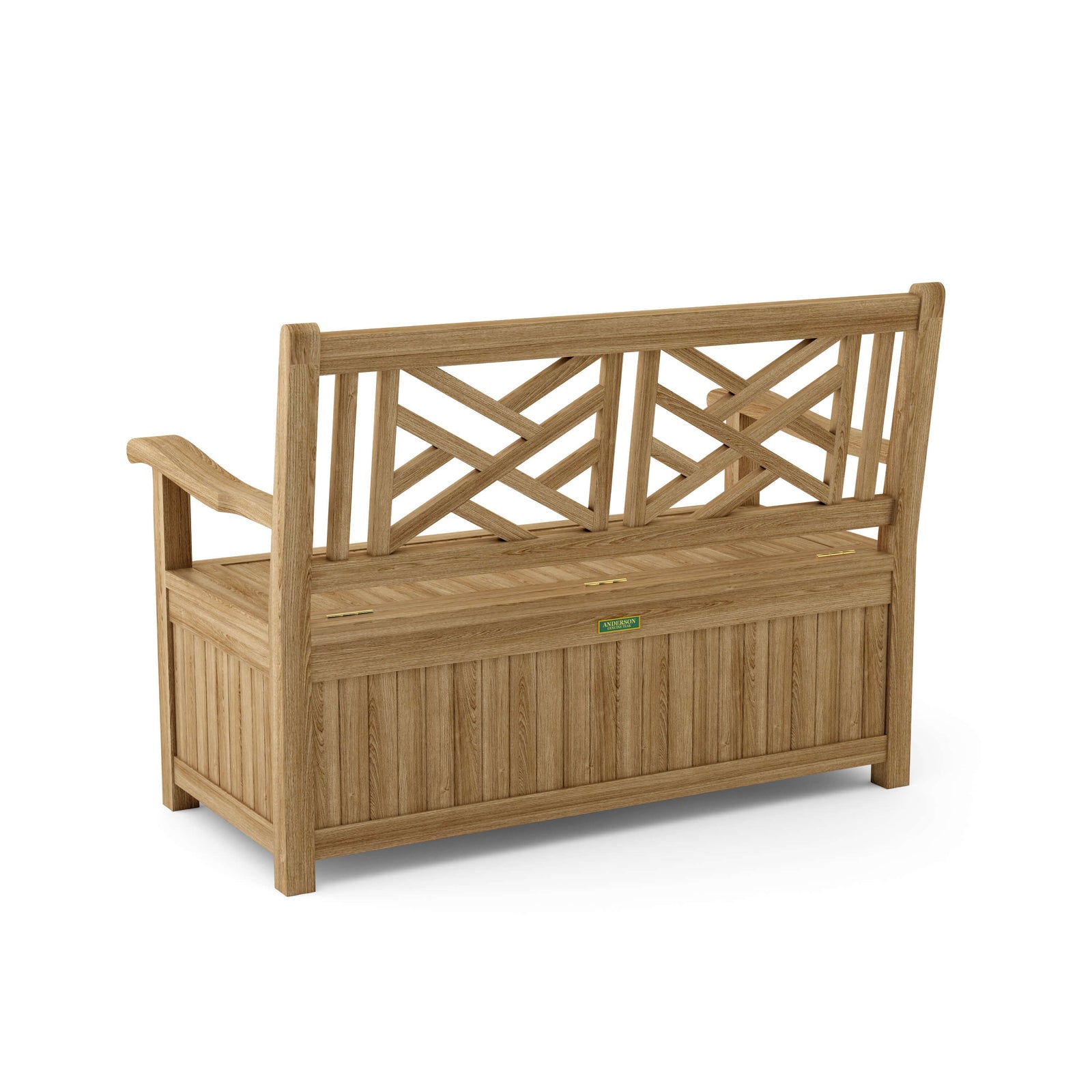 Del-Amo Teak Storage Bench – Outdoor Seating & Storage | BetterPatio // BetterPatio.com