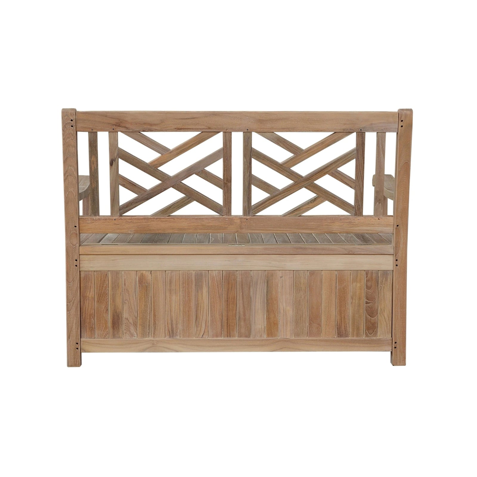 Del-Amo Teak Storage Bench – Outdoor Seating & Storage | BetterPatio // BetterPatio.com