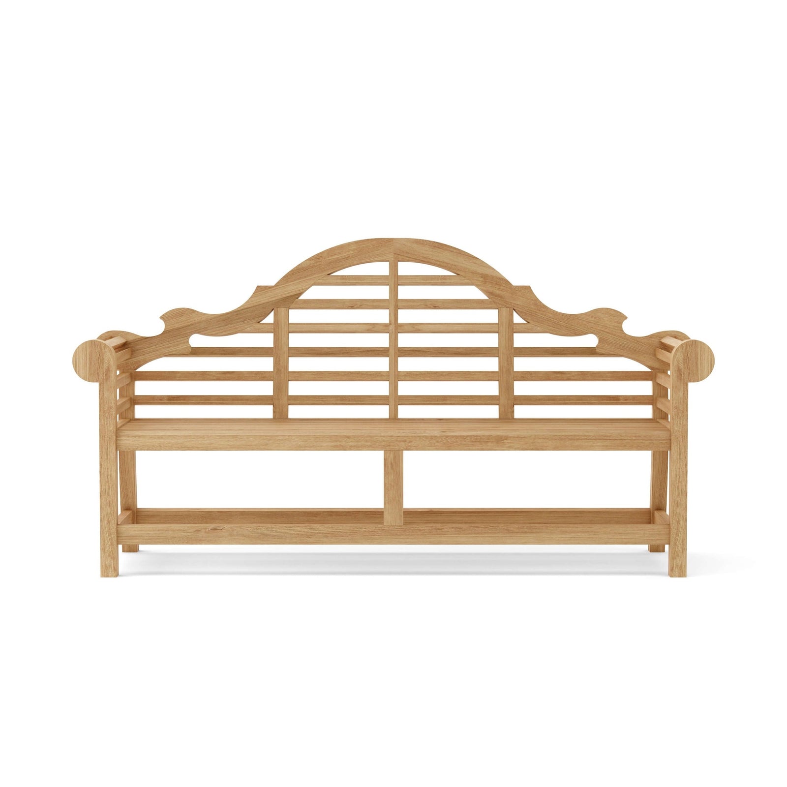 Marlborough 3-Seater Teak Wood Bench – Lutyens Design | BetterPatio // BetterPatio.com