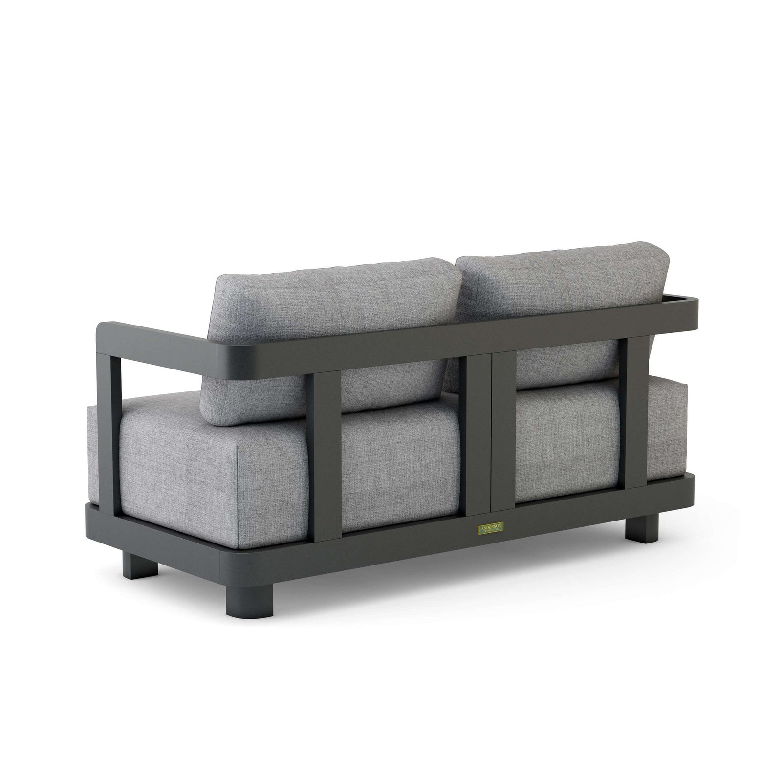 Granada Deep Seating Aluminum Loveseat with Sunbrella Cushions | BetterPatio // BetterPatio.com