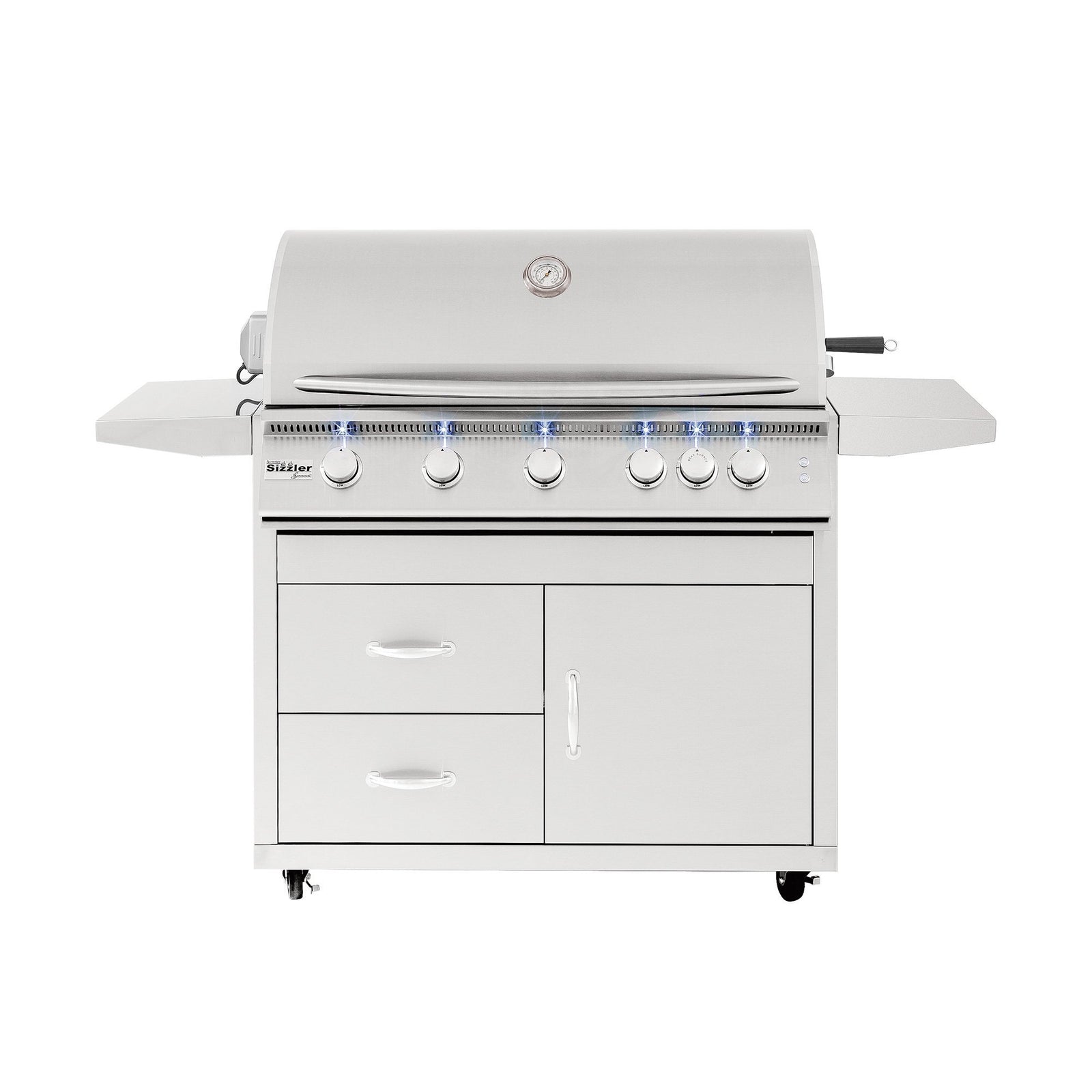 Summerset Sizzler Pro 40 Inch Freestanding Grill CART-SIZ40-DC - BetterPatio.com