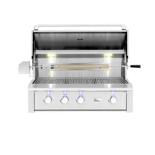 Summerset Alturi 42 inch Built-in Liquid Propane Grill with Stainless Steel 304 Stainless Steel Main Burners & Rotisserie Back Burner ALT42-LP - BetterPatio.com